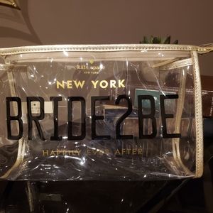 Kate spade makeup bag